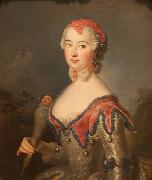 antoine pesne Portrait of Charlota Fredrika Sparre oil on canvas